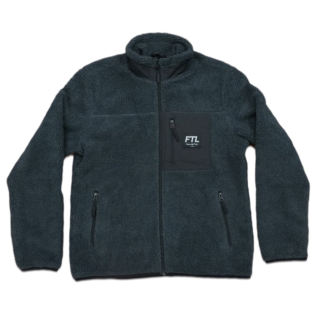 FTL Polar Fleece (Charcoal/Black)