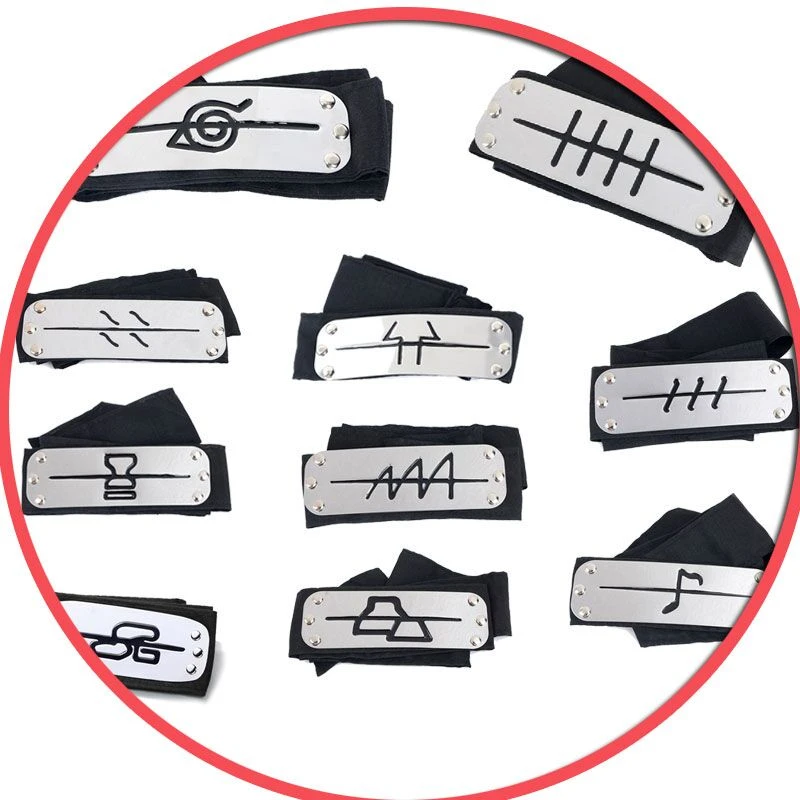 Naruto Akatsuki Headband Members New Collections HOT - Naruto Merch Store | Naruto Universe Official