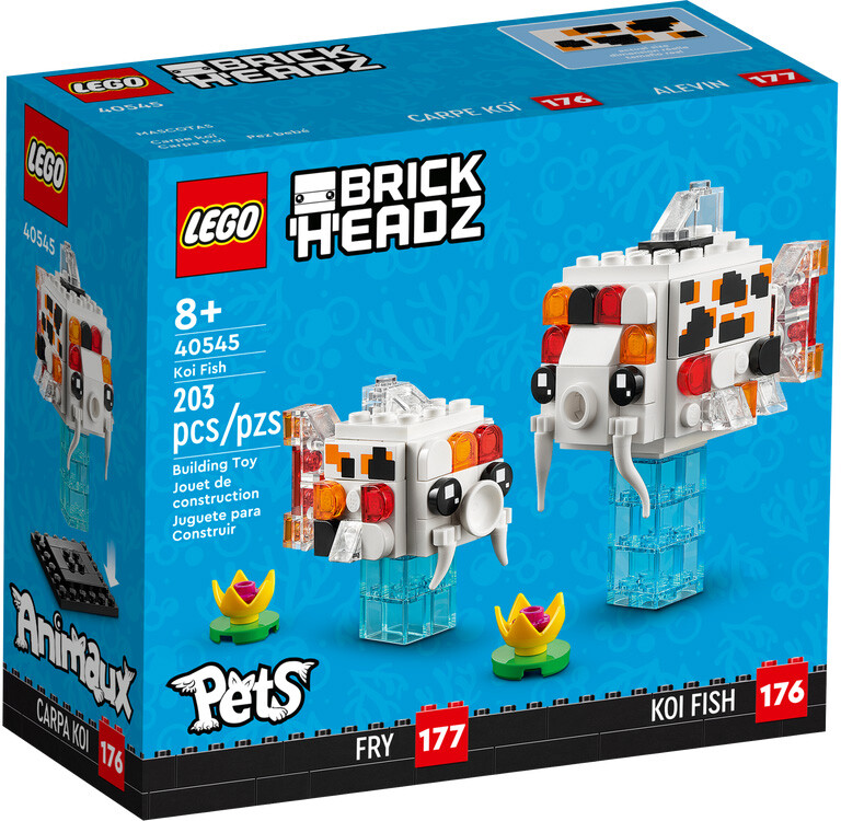 LEGO BrickHeadz 40545 pas cher, Les carpes koï