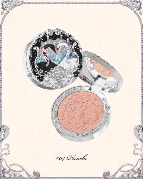 Swan Ballet Embossed Blush
