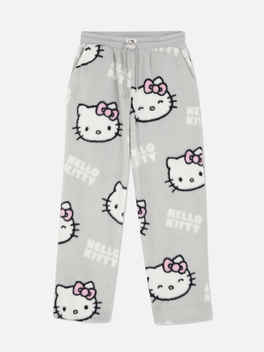 Bas de pyjama en molleton Hello Kitty