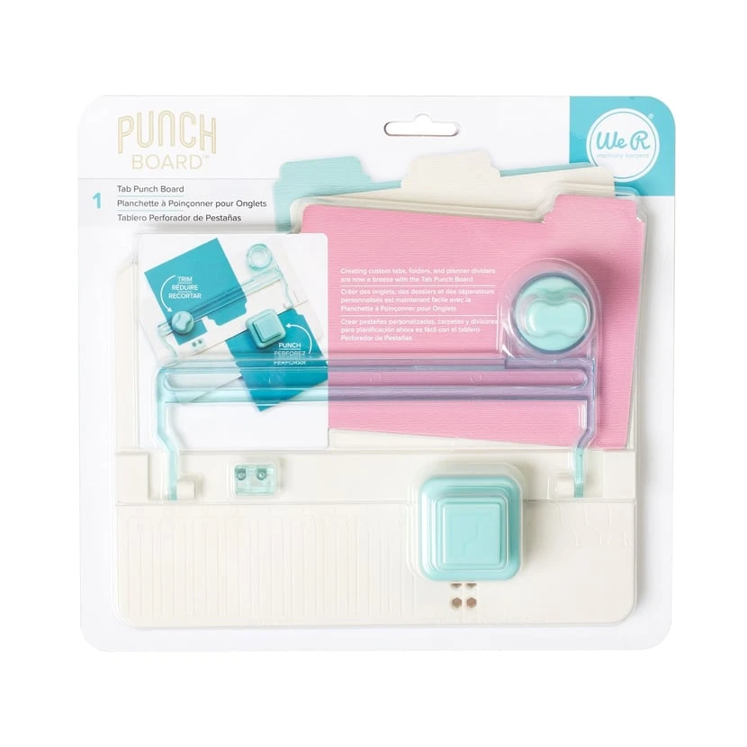 Tab punch board - Planche à poinçonner pour onglets