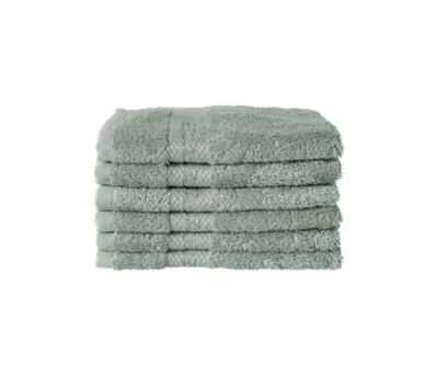 Super Smooth Cotton Guest Towel 30x30cm Misty Jade