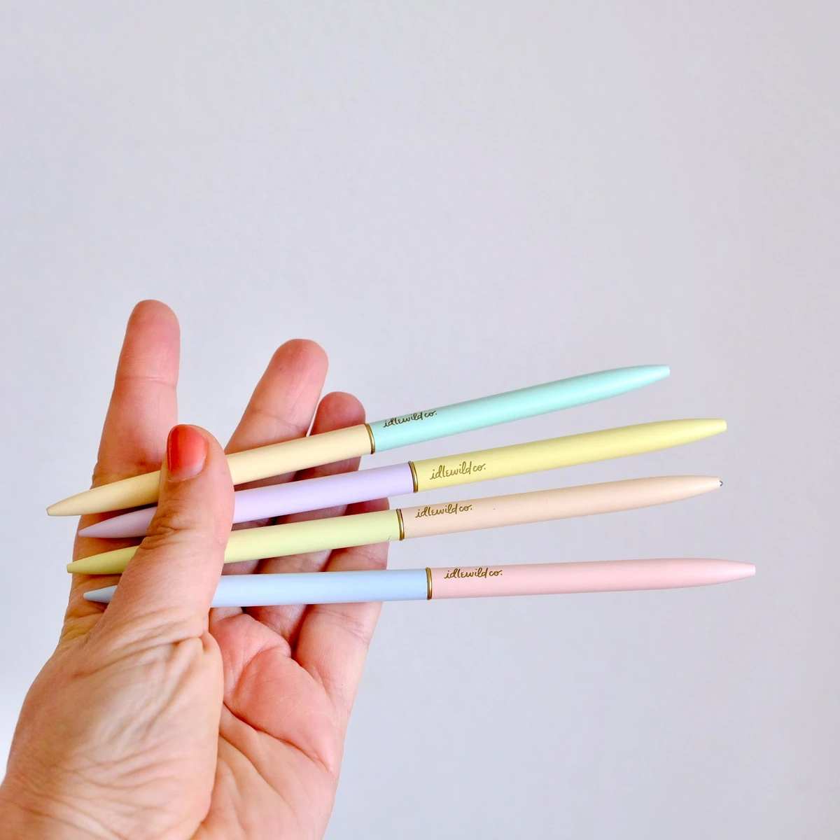 Stylo Bille Slim Duo-Tone Pastel - Papeterie Julie Flamingo