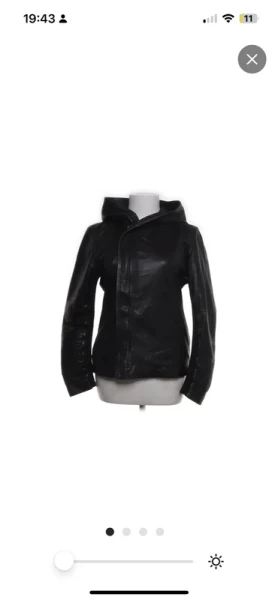 Super cool Rick style MDK leather jacket
