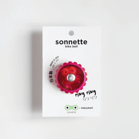 Sonnette pour vélo bleue