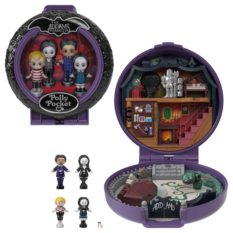 Polly Pocket - Coffret La Famille Addams