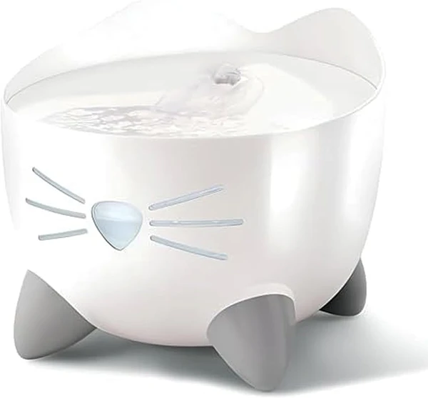 Catit Pixi Fontaine à Eau pour Chat 2,5 L Blanc