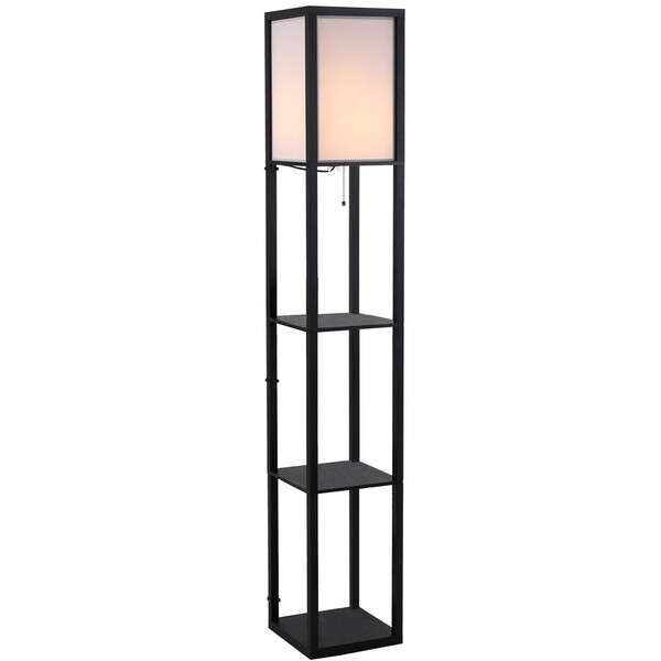 Lampadaire étagères