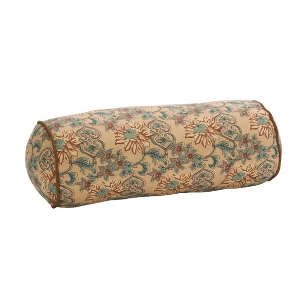 Traversin coussin imprimé floral