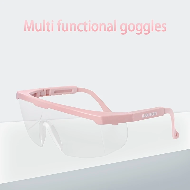 1pc pc lens lunettes vélo noir réglables sécurité - Temu France