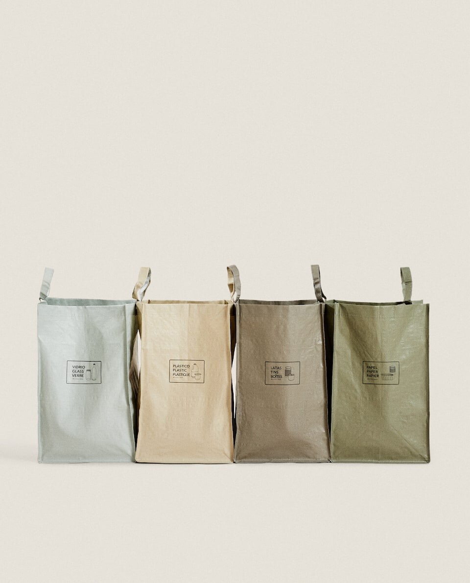SACS RECYCLAGE (LOT DE 4)