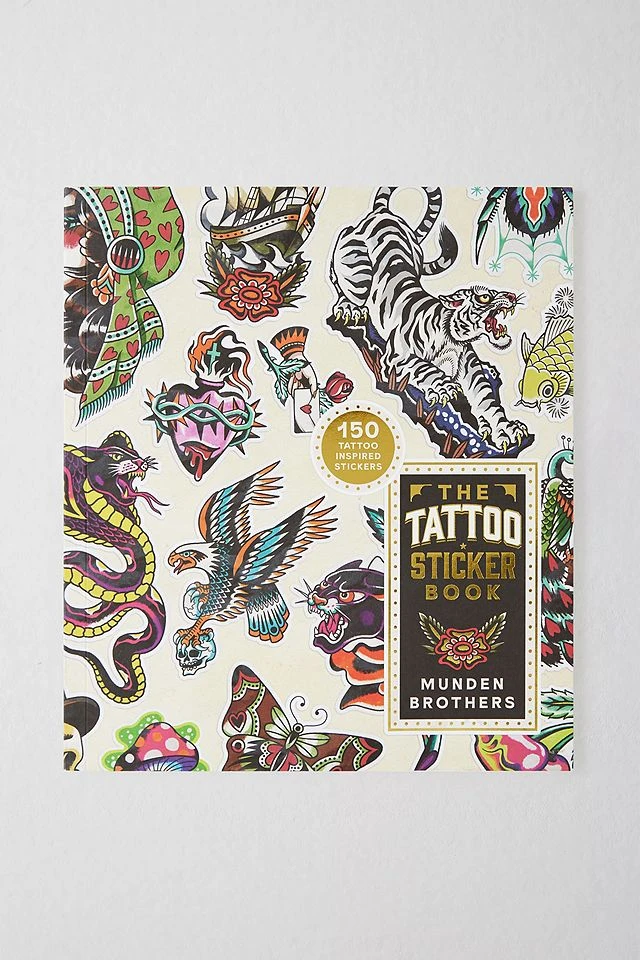 Le livre d'autocollants de tatouage par Munden Brothers