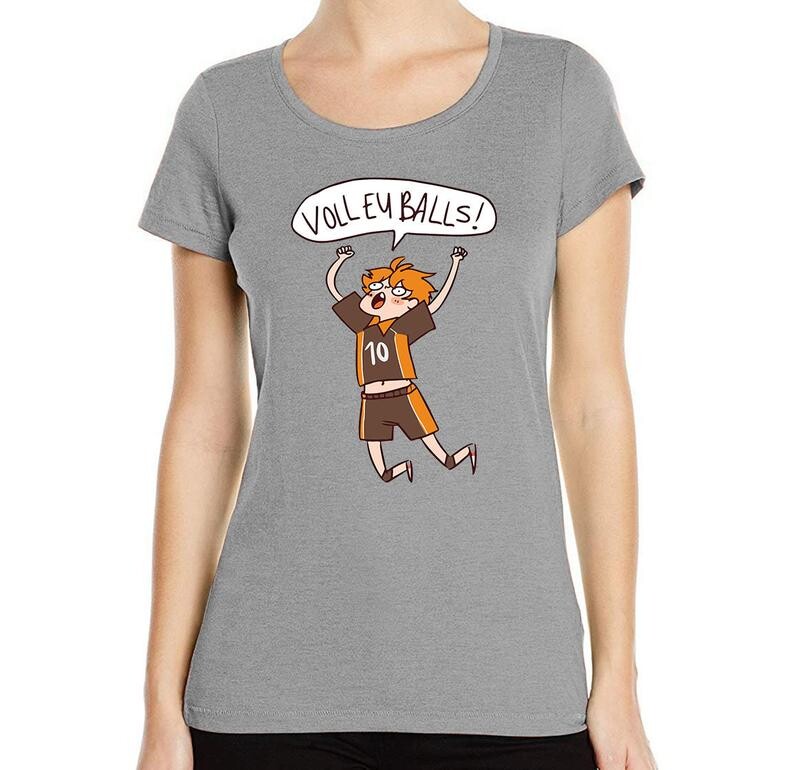 Haikyuu Hinata Little Giant Funny Volleyballs T-Shirt de haute qualité