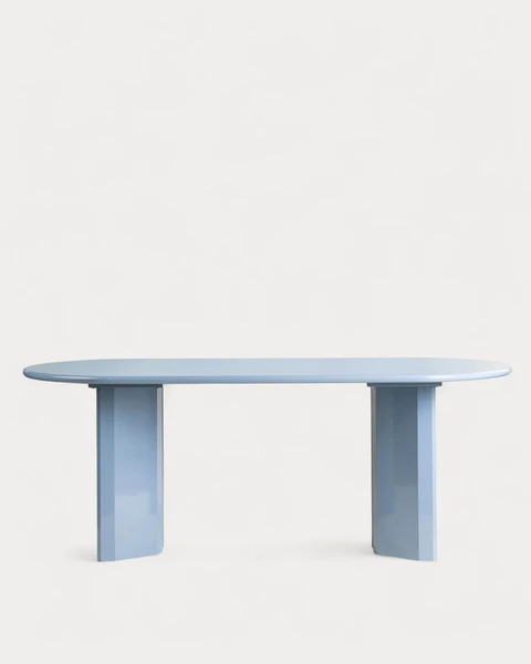 Table à Manger Ovale en Bois (200x100 cm) Marona