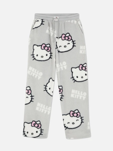 Bas de pyjama en molleton Hello Kitty