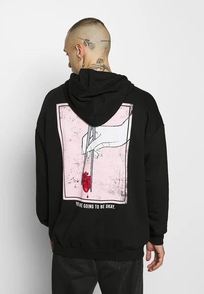 Sweat à capuche - black