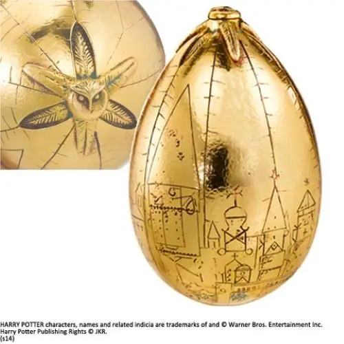 Oeuf d'Or - taille réelle NOBLE COLLECTION HARRY POTTER