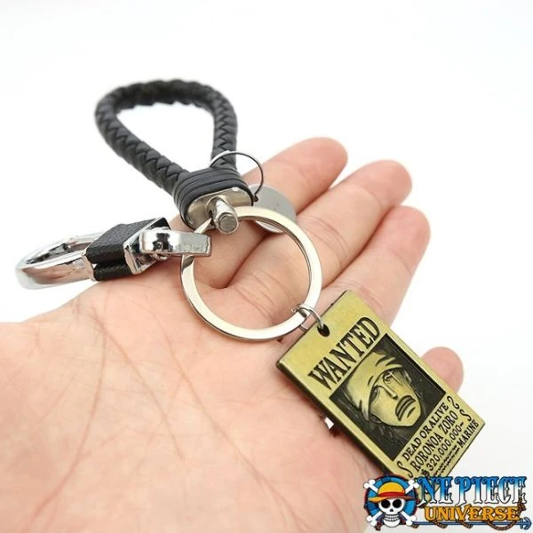 One Piece Zoro Keychains Metal - Official One Piece Merch Collection 2024 - One Piece Universe Store