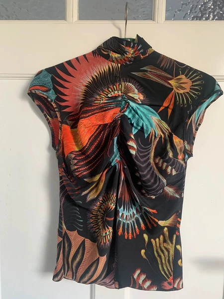 Zijden bloes Dries van Noten
