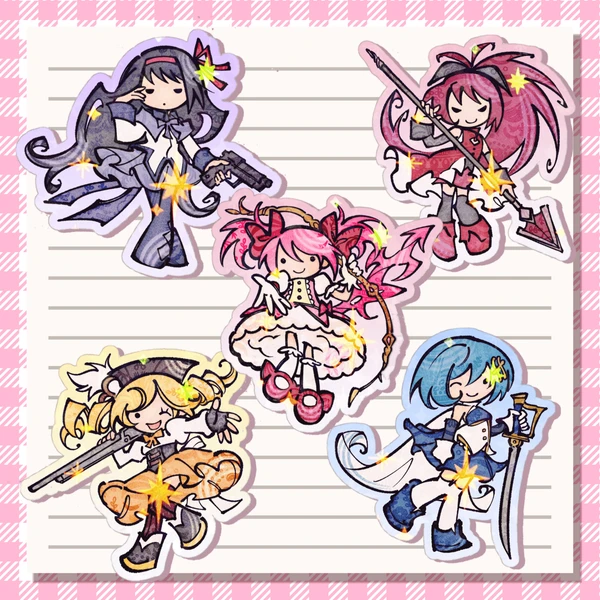 HOLY QUINTET Stickers [PREORDER]