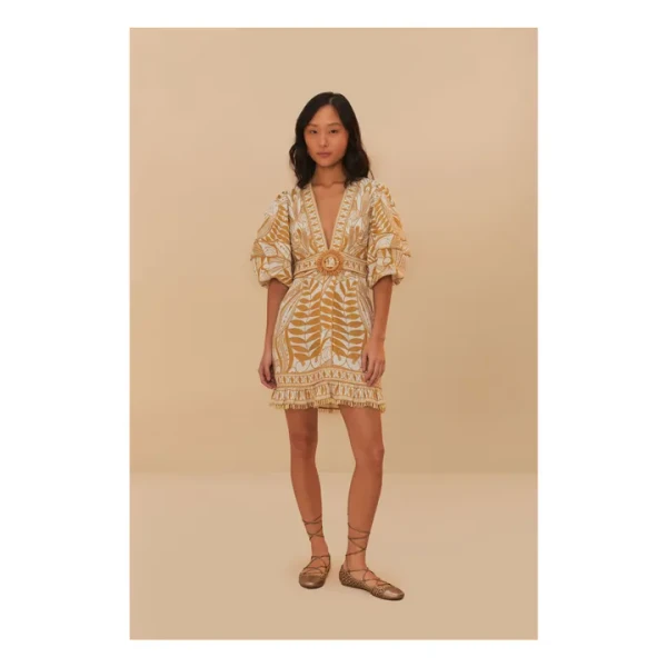 Robe Lace Nature Lin | Beige
