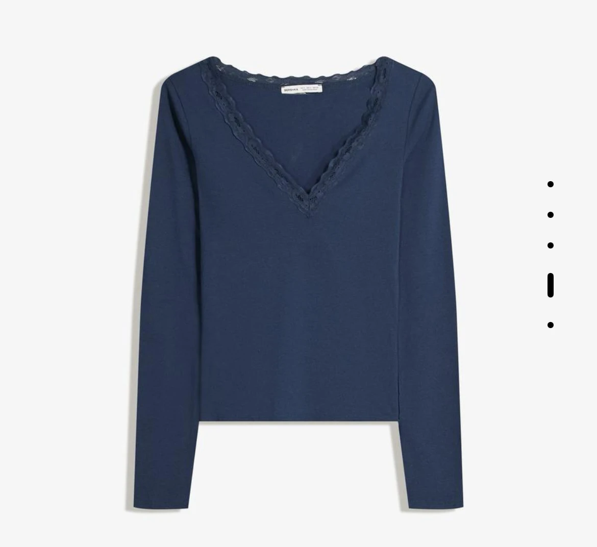  tshirt a manches longues en dentelle