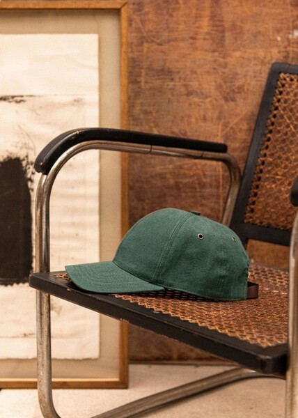 Casquette Chase - Vert - Lin - Octobre Éditions