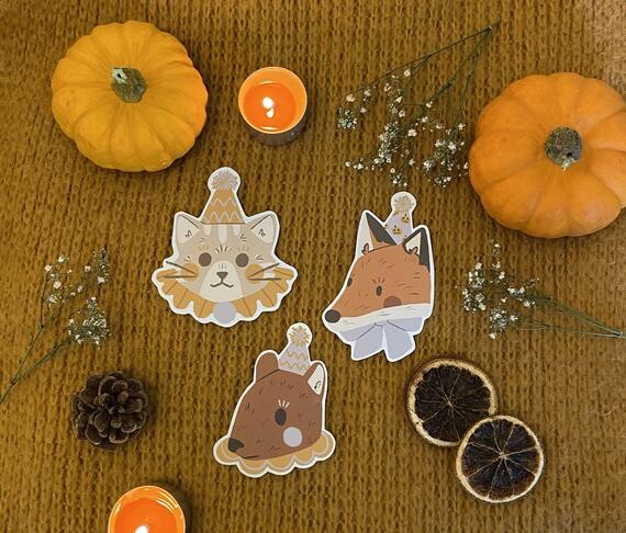Whimsical Circus Critters 