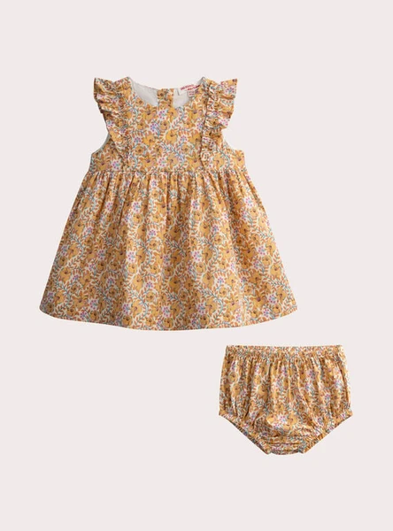 Robe à fleurs pour bébé fille