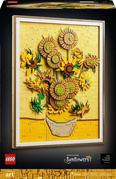 Lego Van Gogh les tournesols
