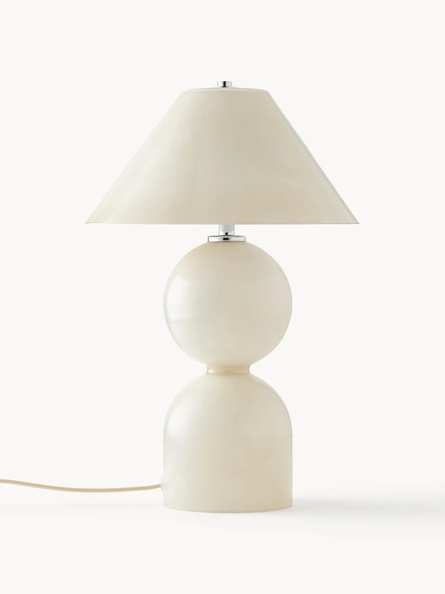 Lampe à poser ajustable en verre Danielle