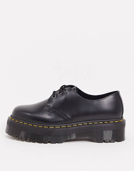 Dr Martens - Chaussures plateformes à 1461 3 paires d'oeillets
