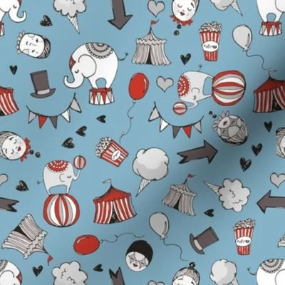 Circus Fabric | Spoonflower