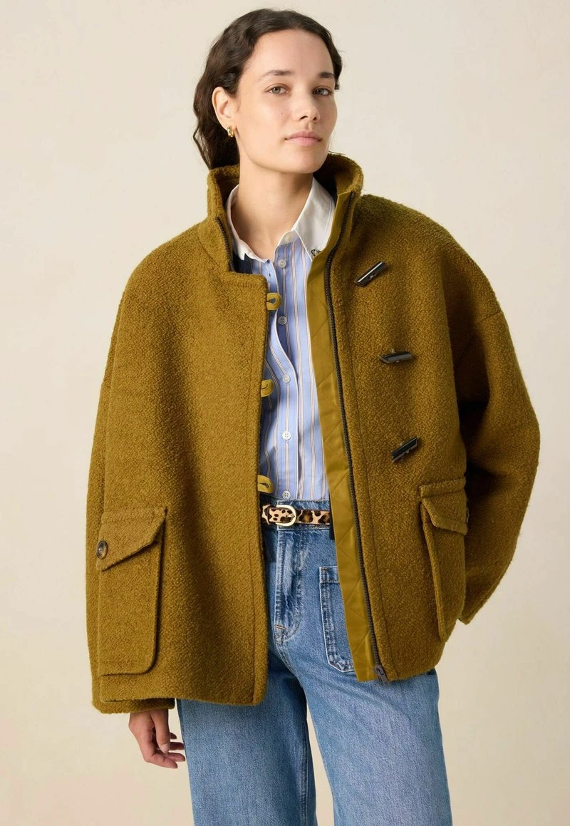 Manteau classique - dunkelgrün