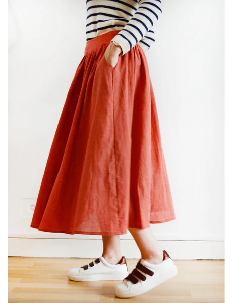 Patron Couture Femme Jupe Nuala - PDF