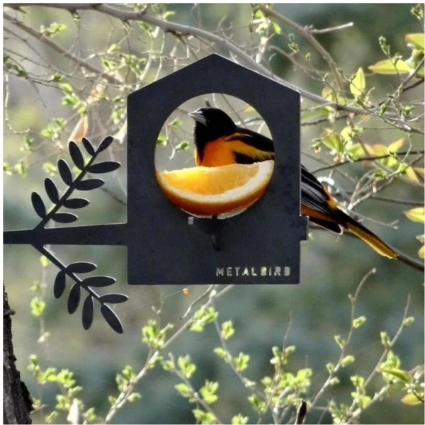 Support mangeoire en métal - Metalbird