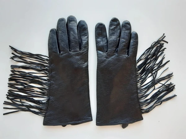 Gants cuir d'agneau Galeries Lafayette