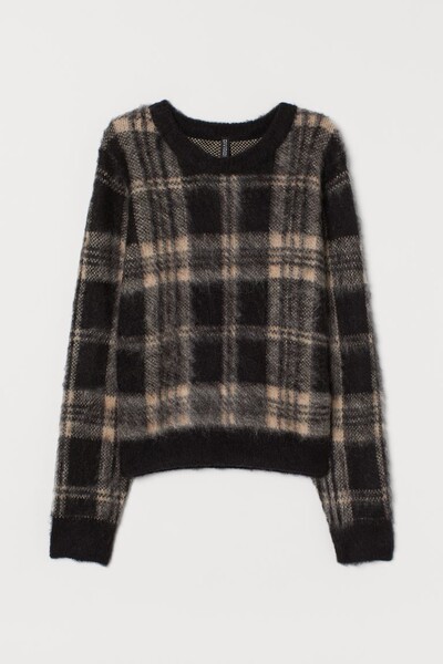 Pull en maille jacquard