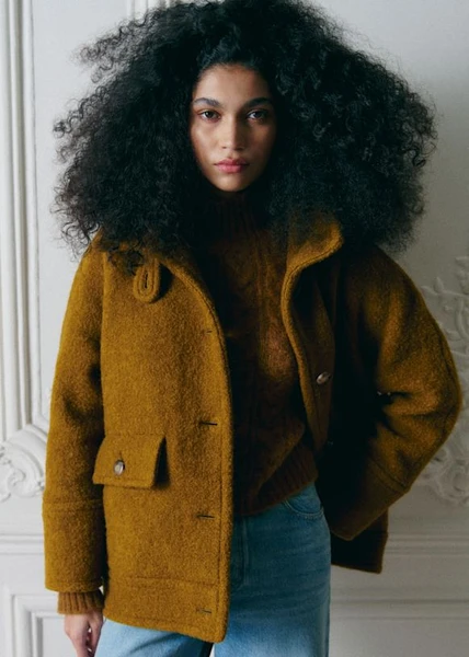 Manteau Léo - Vert Bronze