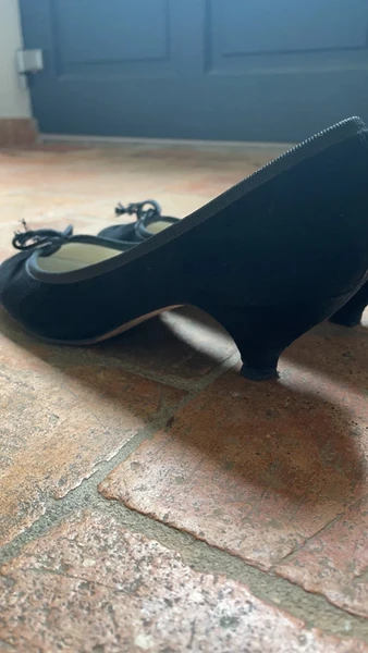 Ballerines Repetto talon noire