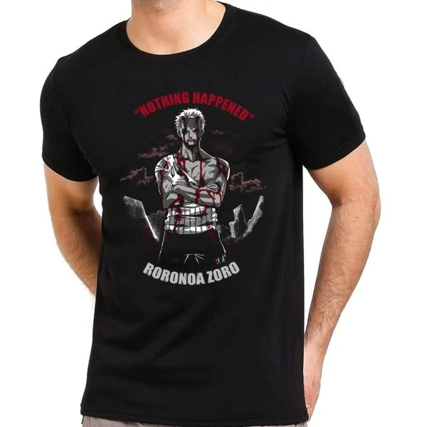 One Piece Roronoa Zoro Nothing Happened T-Shirt