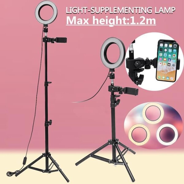 Trépied Ringlight pour téléphone