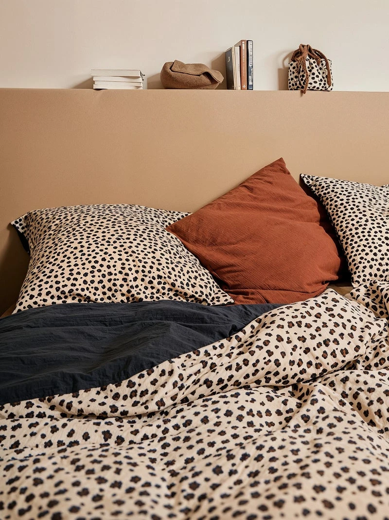 Parure de lit 2 personnes (240 x 220cm) en gaze de coton - Kiabi Home