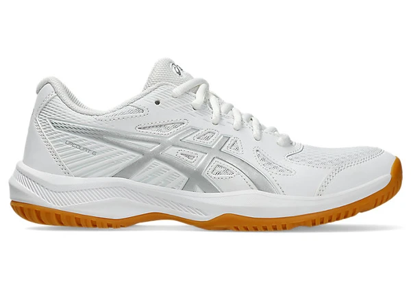 UPCOURT 6 | Women | White/Pure Silver | Chaussures de volleyball féminin | ASICS FR