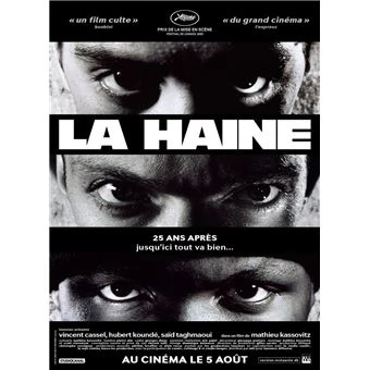 La Haine - affiche de cinéma - 40x53 cm roulée