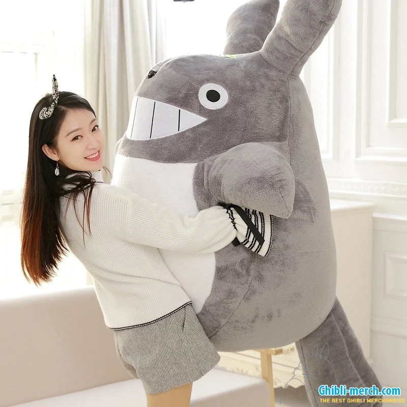 GIANT SUPER BIG Totoro Plush Stuffed Animal Soft 47-71inch (Biggest) | Studio Ghibli Merch Store