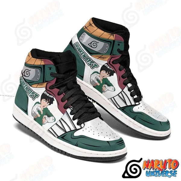 Rock Lee Shoes Costume Sneakers New Design 2022 | Best Naruto Universe Merch Store