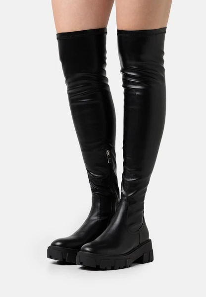 DELIA - Bottes à plateau - black
