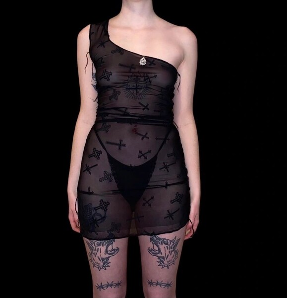 Crucifix dress (Size: Medium)